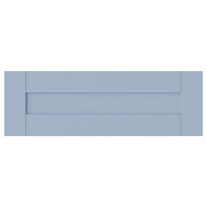 SANNIDAL Drawer front, blue, 60x20 cm