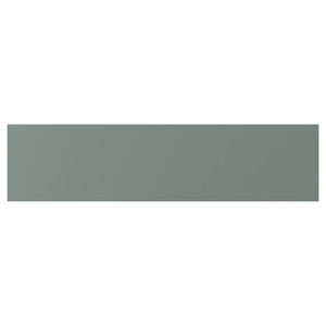 NICKEBO Drawer front, matt grey-green, 80x20 cm
