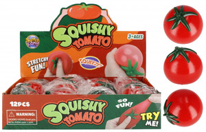 Stress Toy Squishy Tomato 1pc 3+