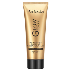 Perfecta Glow Adapt Vitamin Illuminating Foundation Natural Beige 30ml