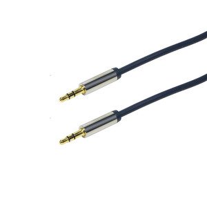 LogiLink Audio Cable 3.5 Stereo M/M, straight, 3m, blue