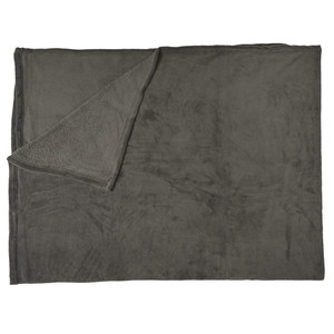 Blanket Throw Molleton 150x200cm, grey