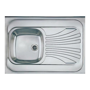 Genesis Sink Primal 10, 1-bowl, left, 80x60 cm, satin