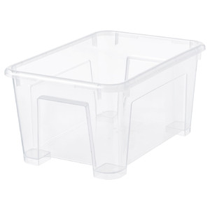 SAMLA Box, transparent, 28x19x14 cm/5 l