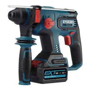 Erbauer Hammer Drill SDS 18 V 1 x 4.0 Ah