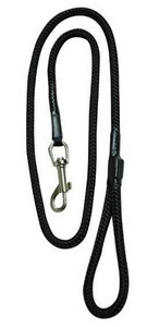 CHABA Dog Leash 10mm x 120cm, black