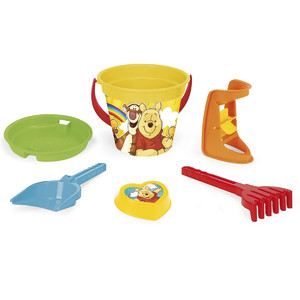 Wader Winnie the Pooh Sand Set 6pcs, assorted colours, 12m+