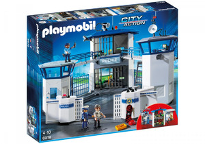 Playmobil Police Sation with Prison 4+