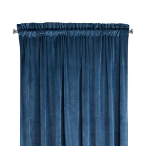 Curtain Rosa 135x300 cm, dark blue