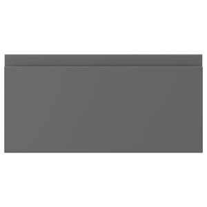 VOXTORP Drawer front, dark grey, 40x20 cm