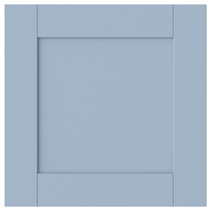 SANNIDAL Door, blue, 40x40 cm