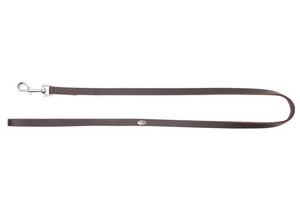 Dingo Leather Dog Leash 1.8x120cm, brown