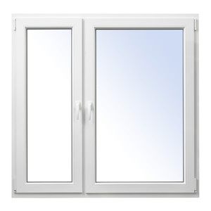 Casement/Tilt and Turn Window PVC 1465 x 1435 mm, left