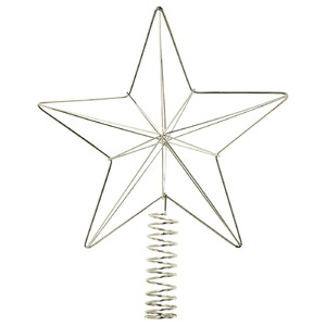 VINTERFINT Top star, silver-colour, 25 cm