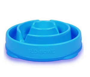 Outward Hound Fun Feeder Dog Bowl Mini, turquoise