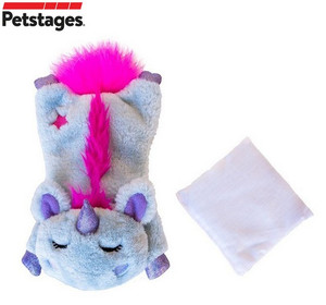 Petstages Cat Toy Cuddle Pal, Unicorn