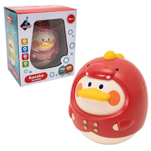 Roly Poly Duck, red, 3m+