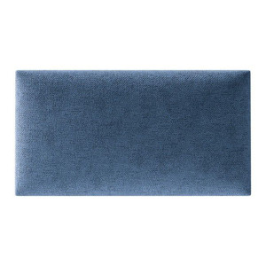 Upholstered Wall Panel Rectangle Stegu Mollis 30x15cm, navy blue