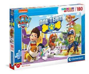 Clementoni Supercolor Children's Puzzle Paw Patrol 180pcs 7+