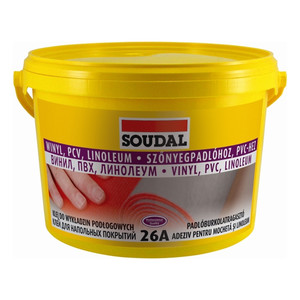 Soudal Adhesive for Vinyl, PVC, Linoleum 26A 15kg