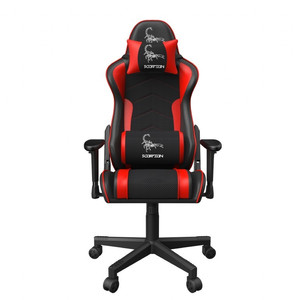 Gembird Gaming Chair Scorpion, black-red