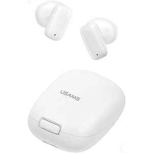 USAMS Bluetooth Headphones Earphones 5.3 TWS ID Series, white
