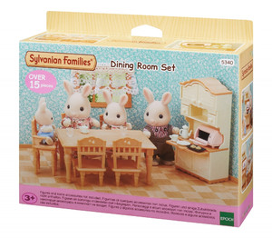 Sylvanian Families Dining Room Set 3+