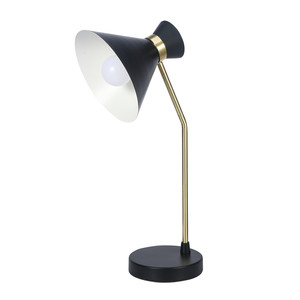 GoodHome Desk Lamp Apennin E27, black