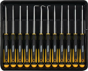 Toya Set of Precision Screwdrivers and Hooks, 12pcs