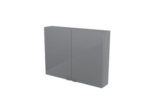 Bathroom Wall Cabinet GoodHome Imandra 80x60x15cm, grey