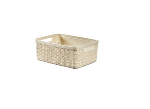 Curver Storage Basket Jute S 5l, light beige