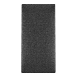 Upholstered Wall Panel Stegu Mollis Rectangle 60 x 30 cm, dark grey