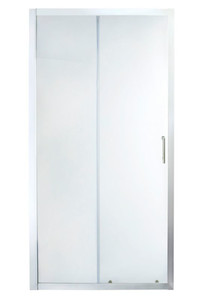 Shower Sliding Door Onega 100 cm, chrome/transparent