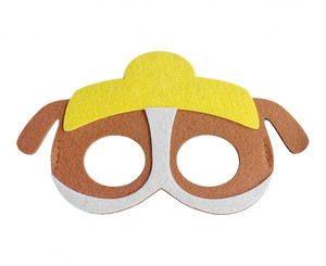 Felt Mask Paw Patrol Rubble 18x10.5cm