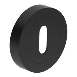 Verso Door Escutcheon, black