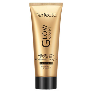 Perfecta Glow Adapt Vitamin Illuminating Foundation Warm Beige 30ml