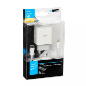 iBOX C-37 Lighting Charger EU Plug