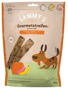 Sammy's Gourmet Strips Chicken & Duck Dog Treats 180g