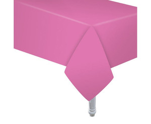 Paper Table Cover Tablecloth 132x183cm, pink