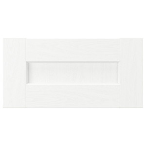 ENKÖPING Drawer front, white wood effect, 40x20 cm