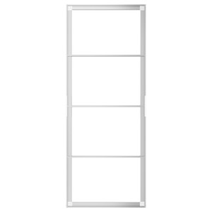 SKYTTA Sliding door frame, aluminium, 77x196 cm