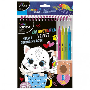 Velvet Colouring Book - Cats 3+