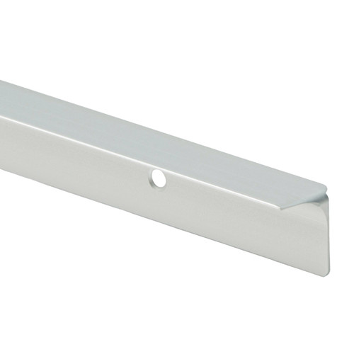 GoodHome Kitchen Worktop Side Strip 24 mm, R3 silver