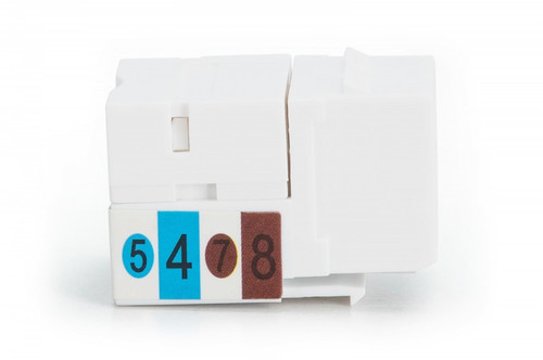 CAT 6, Class E Keystone module unshielded