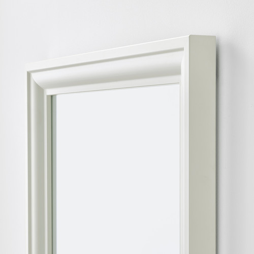 TOFTBYN Mirror, white, 52x140 cm