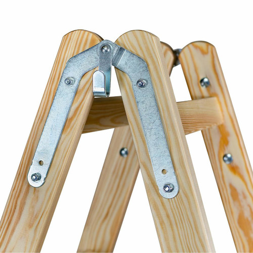 AW Wooden Ladder 2x6 Steps 150kg 1pc