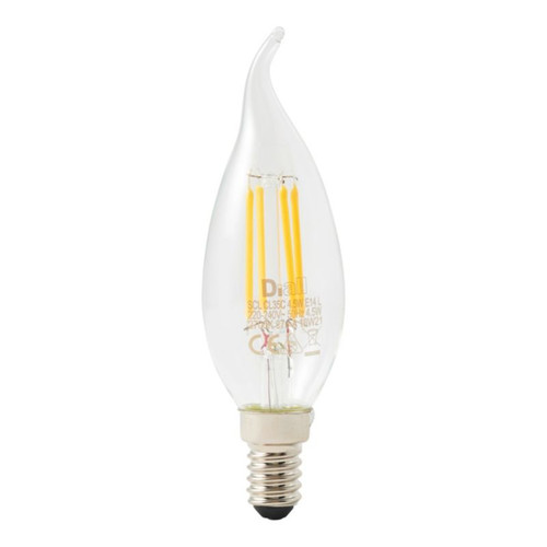 Diall LED Bulb Filament C35-TL E14 470 lm 2700 K