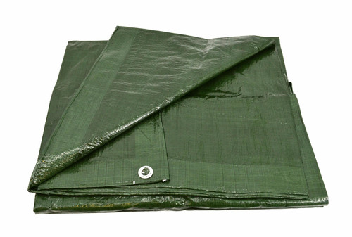 AwTools Tarpaulin 90g 4x6 m, green