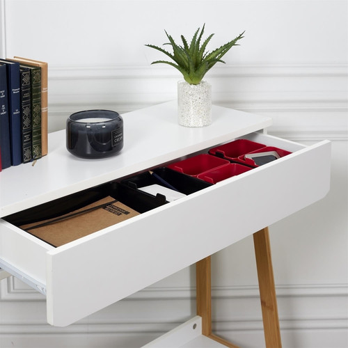 Organisers for Drawers Set of 7, black/red