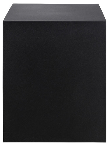 Nightstand Bedside Table Joliet, black/natural